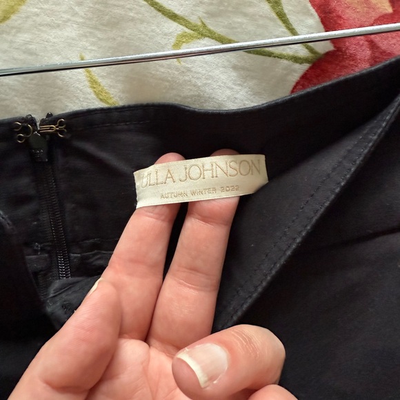 Ulla Johnson Black Midi Skirt - Picture 7 of 9